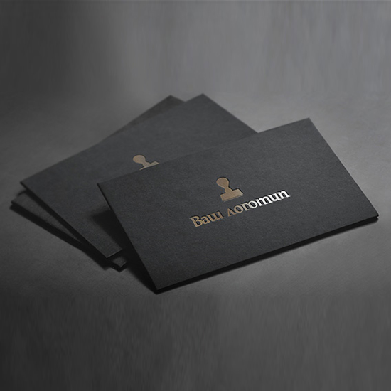 стильная визитка печать зеленоград